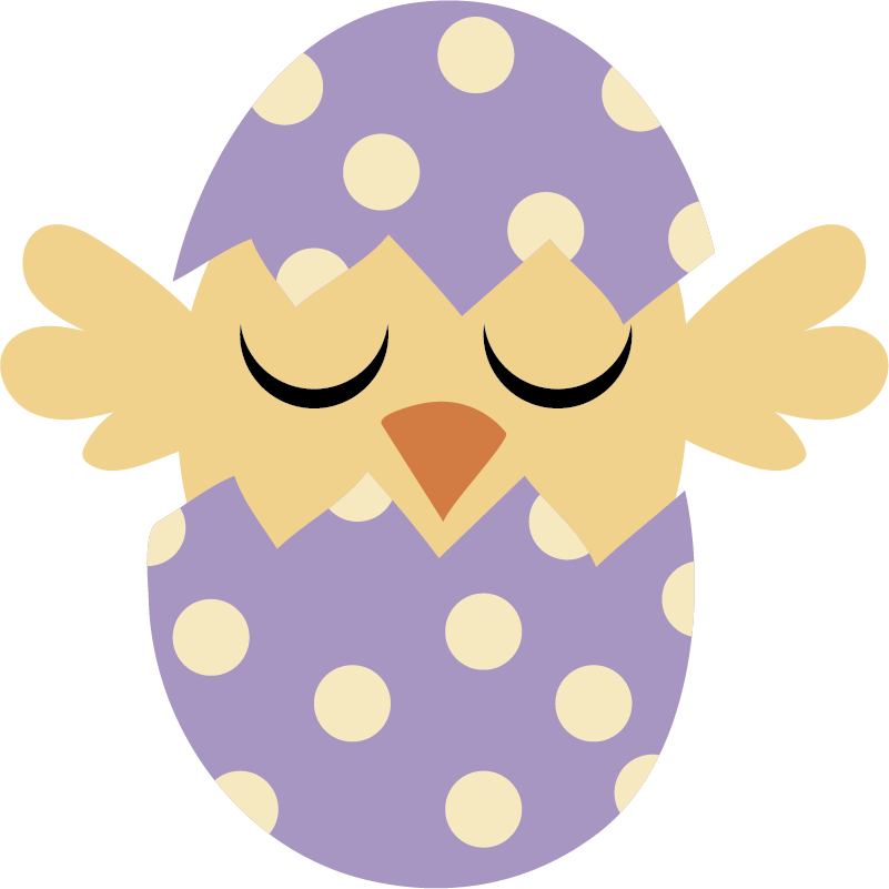 Vinyl teppich kinder ostervogel - TenStickers