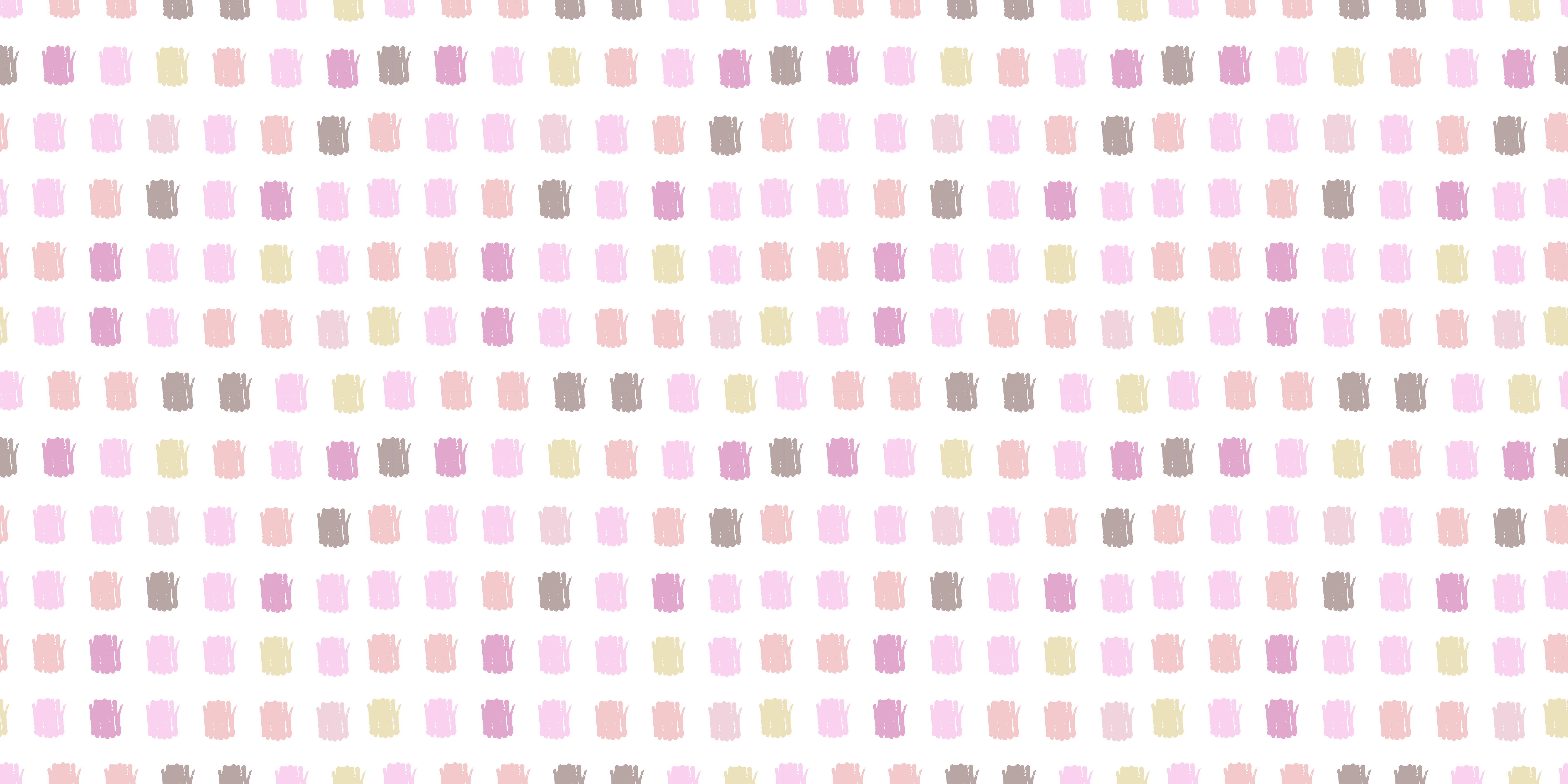 Vinyl teppich kinder in rosa pinselstrichen - TenStickers