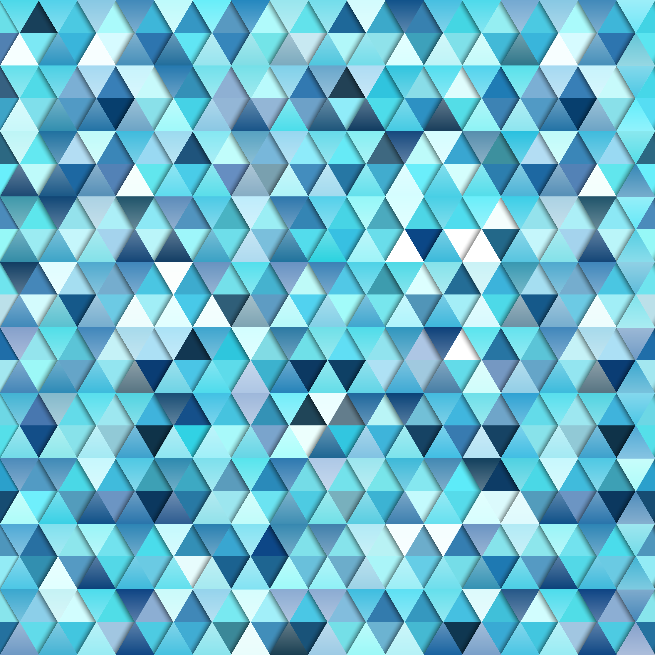 Vinyl teppich bad geometrisch blau abstrakt - TenStickers