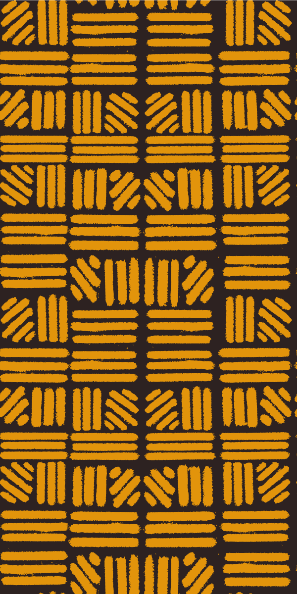 Vinyl teppich schlafzimmer im afrikanischen gold-design - TenStickers