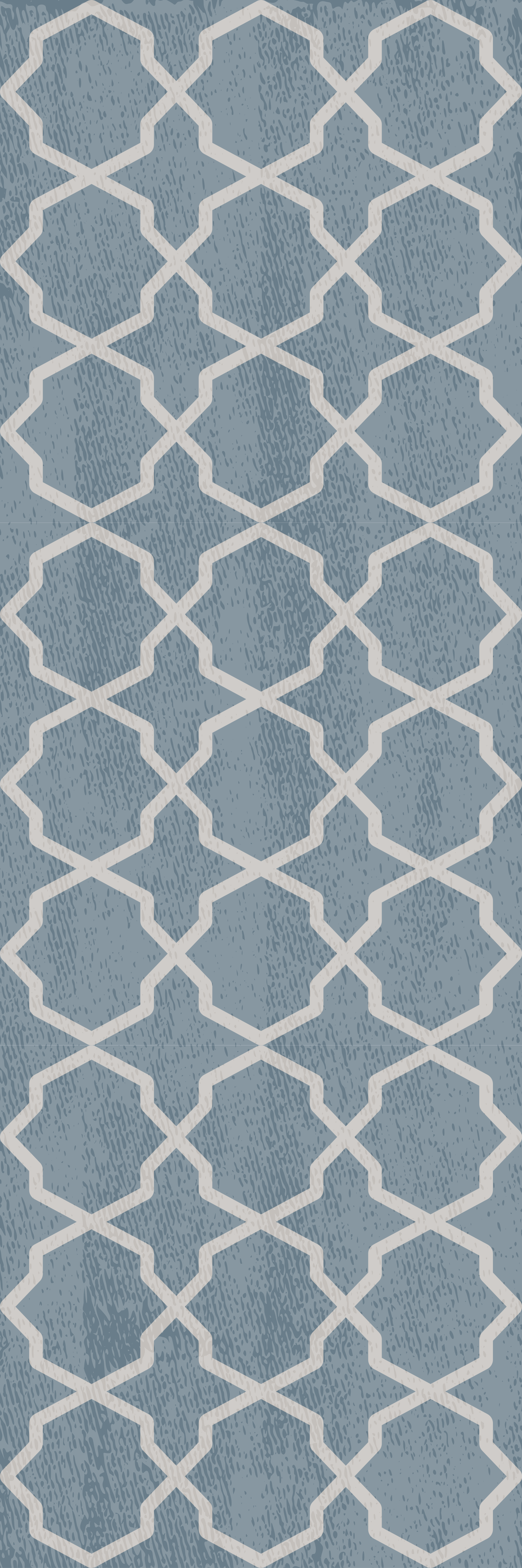 Vinyl teppich schlafzimmer grau hamptons muster - TenStickers