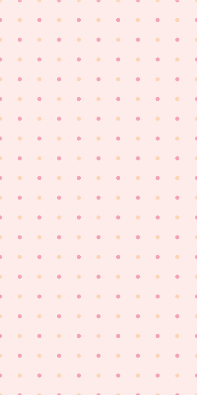 Vinyl teppich schlafzimmer punkte rosa - TenStickers