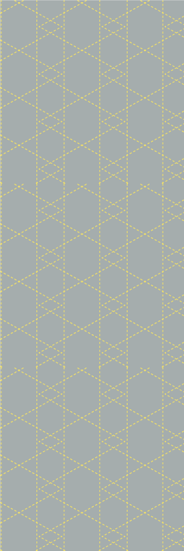 Vinyl teppich schlafzimmer in pantone origami dreiecken - TenStickers