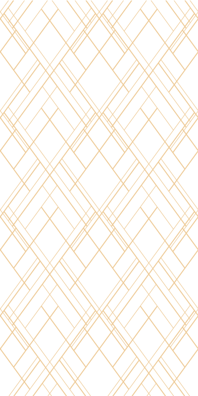 Vinyl teppich modern mit goldenen unregelmäßigen linien - TenStickers