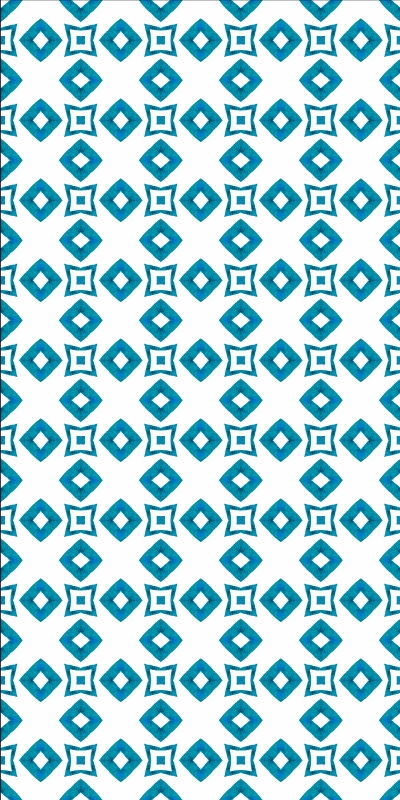 Vinyl teppich textur geometrisches blauer diamantdesign - TenStickers