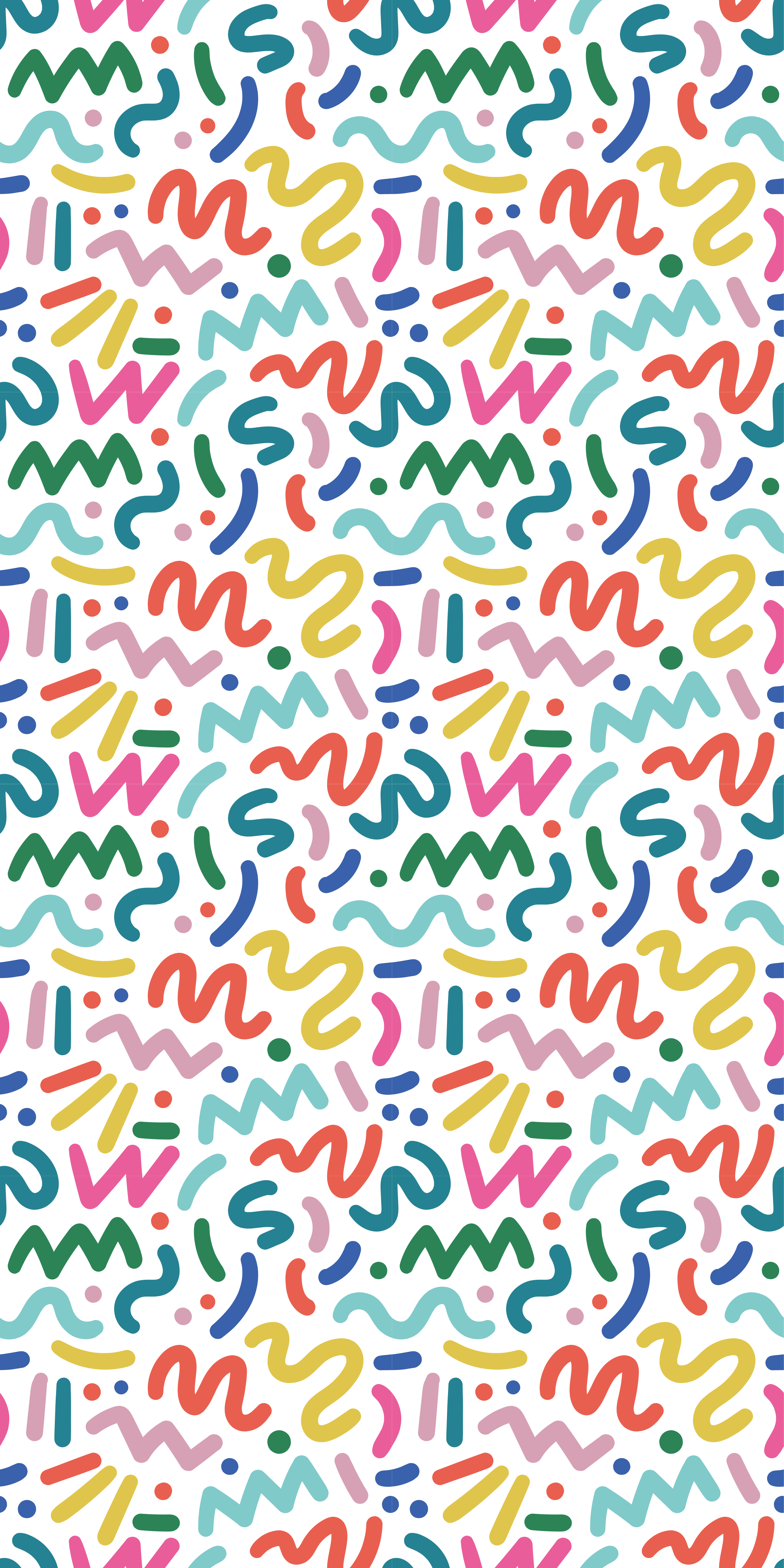 Vinyl teppich textur mit abstrakten farbformen - TenStickers