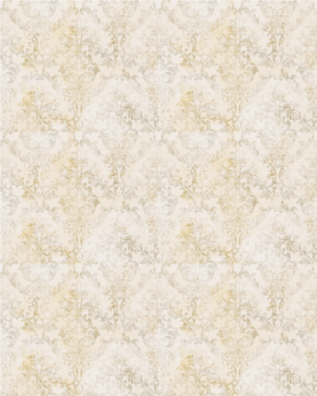 Vinyl teppich vintage damastmuster vintage - TenStickers
