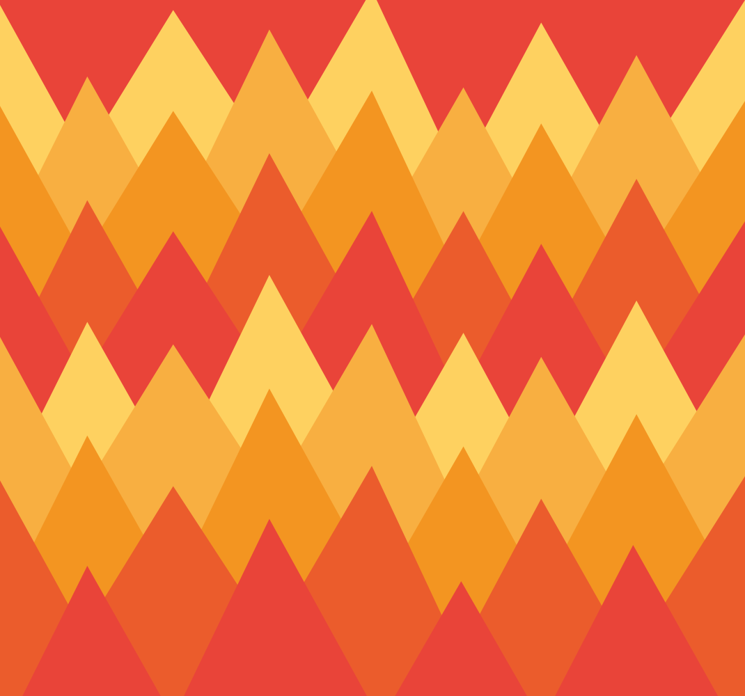 Vinyl teppich vintage geometrische abstrakte berge - TenStickers