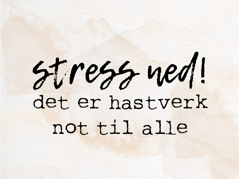 Vinyl teppich spruch stress unten reicht für alle - TenStickers