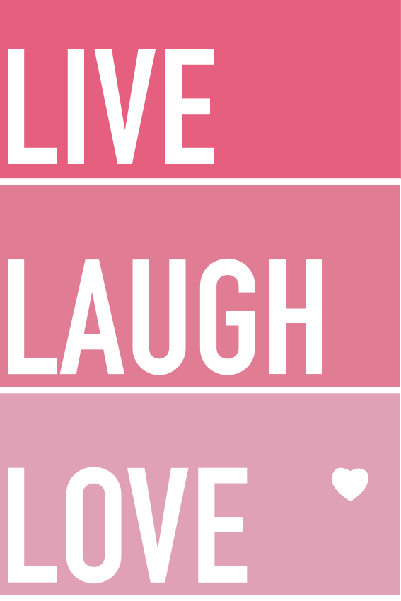 Vinyl teppich spruch einfache zitat pink - TenStickers