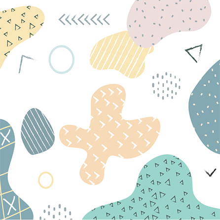 Vinyl teppich geometrisch im grunge muster - TenStickers