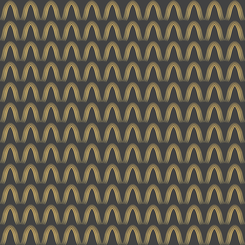 Vinyl teppich eingang in abstrakten gold- und grautönen - TenStickers