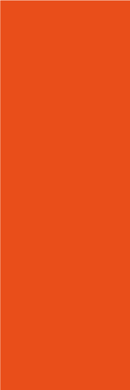 Vinyl teppich orange in leuchtendem orange - TenStickers