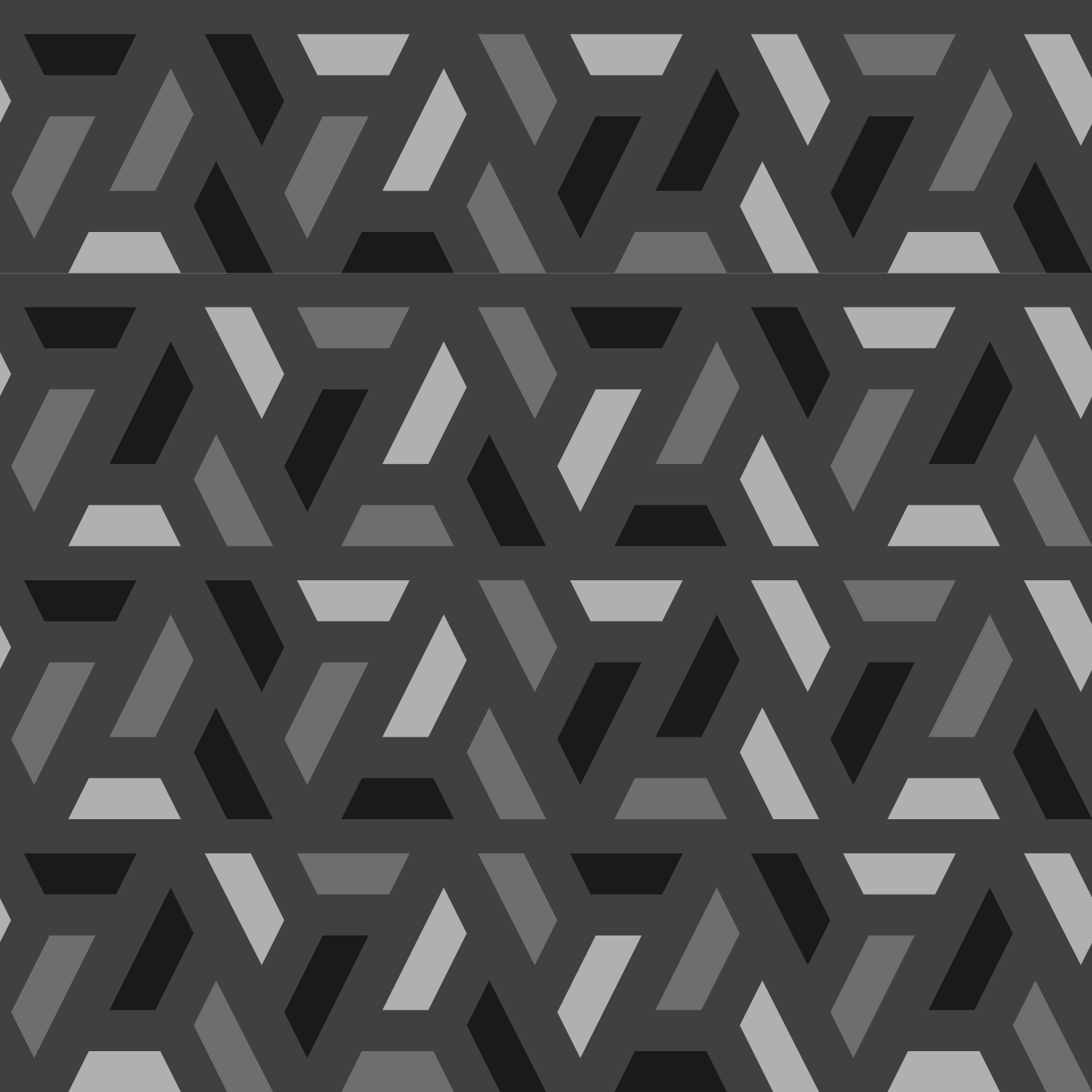 Vinyl teppich schwarz geometrische dreiecke in schwarz - TenStickers