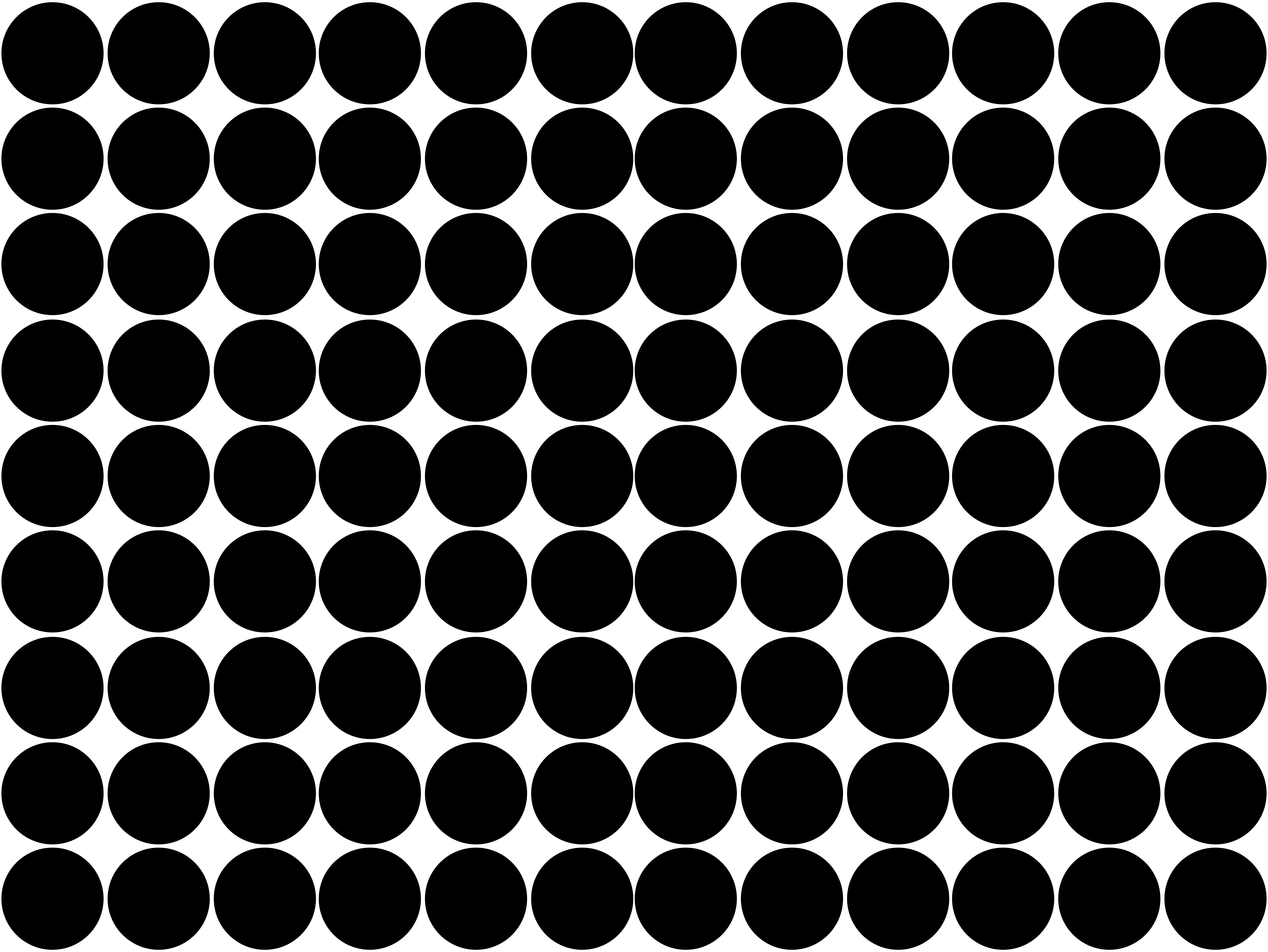 Vinyl teppich schwarz mit punktmuster - TenStickers