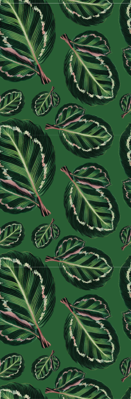 Vinyl teppich grün maranta verde - TenStickers