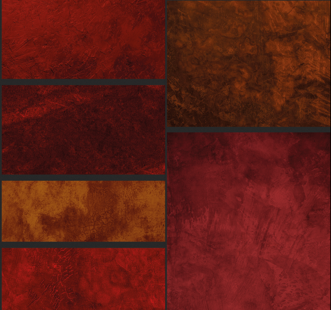 Vinyl teppich terrasse mit strukturiertem patchwork design - TenStickers
