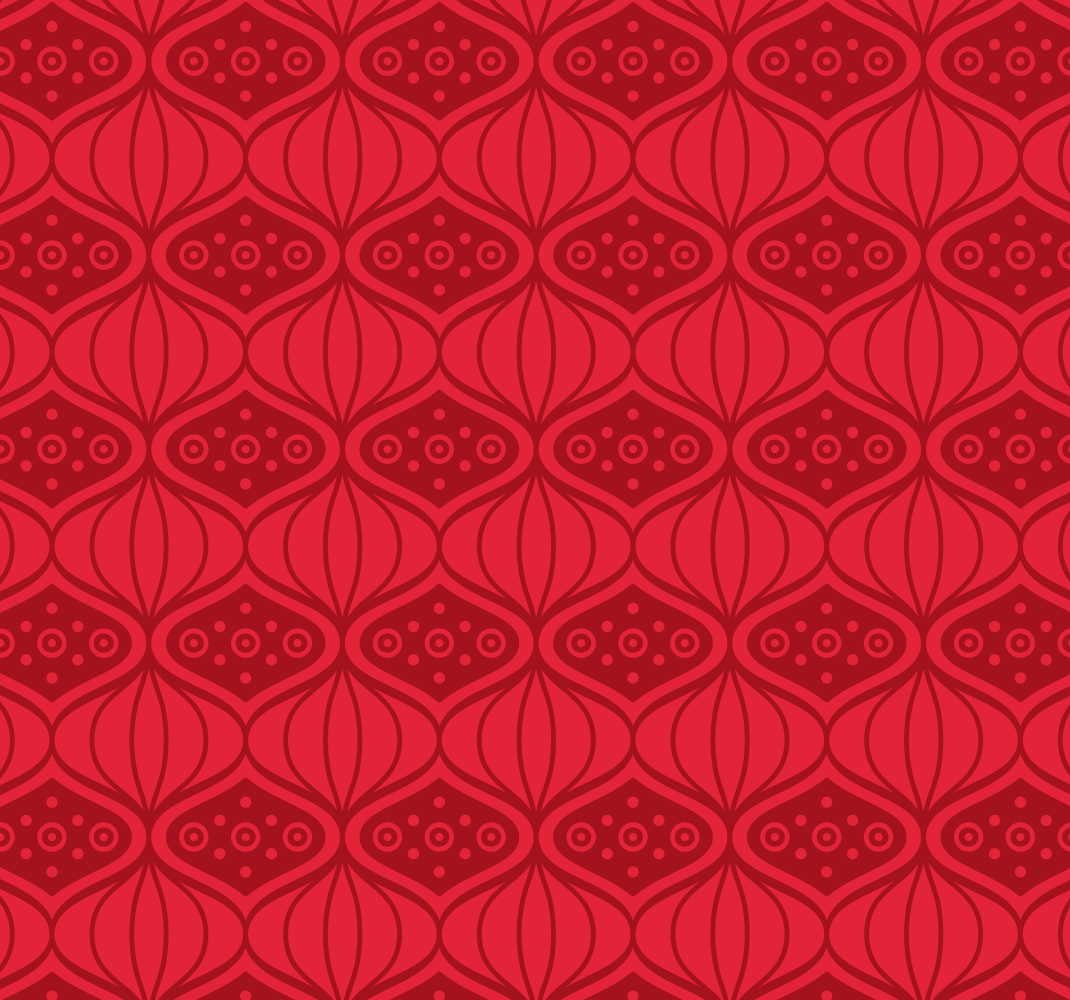 Vinyl teppich rot im orientalischen stil - TenStickers