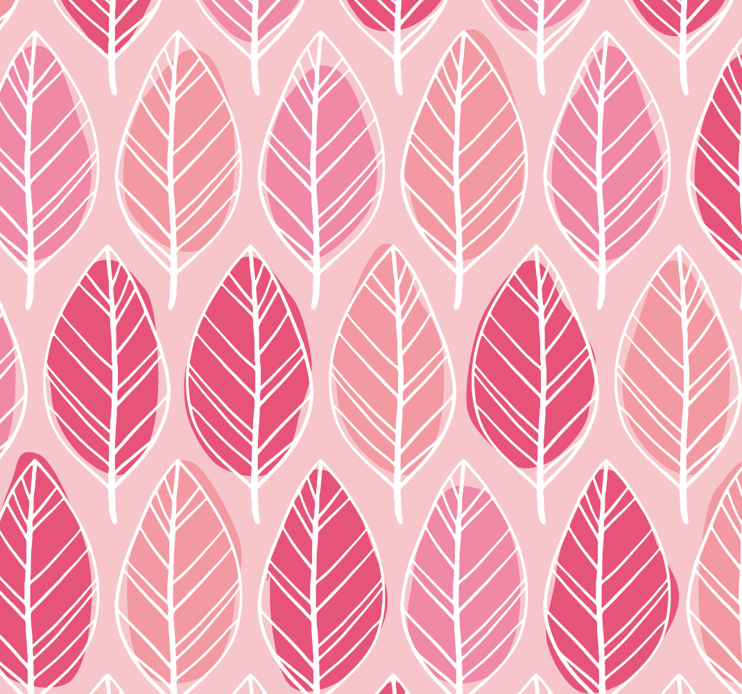 Vinyl teppich rosa pinker birkenwald - TenStickers