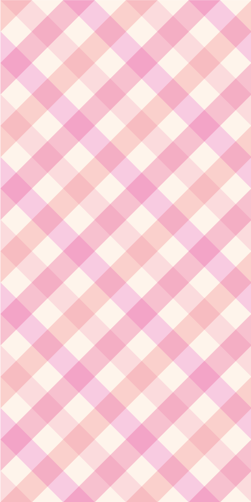 Vinyl teppich rosa mit kariertem muster - TenStickers