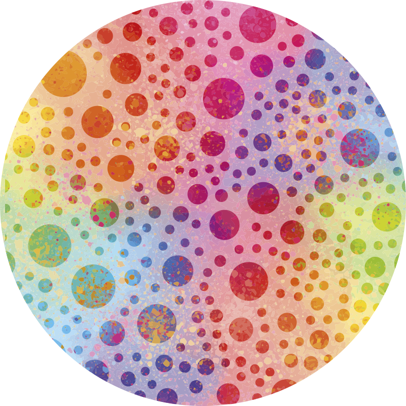 Vinyl teppich Holi Festival - TenStickers