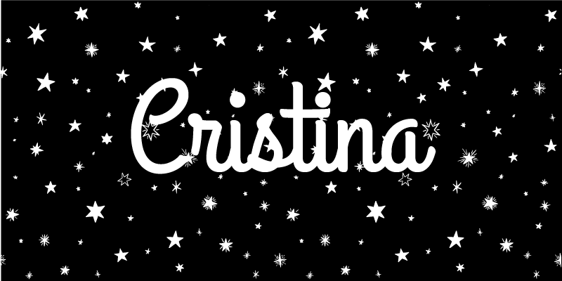 Vinyl Teppich mit Namen benutzerdefinierte sternenhimmel - TenStickers