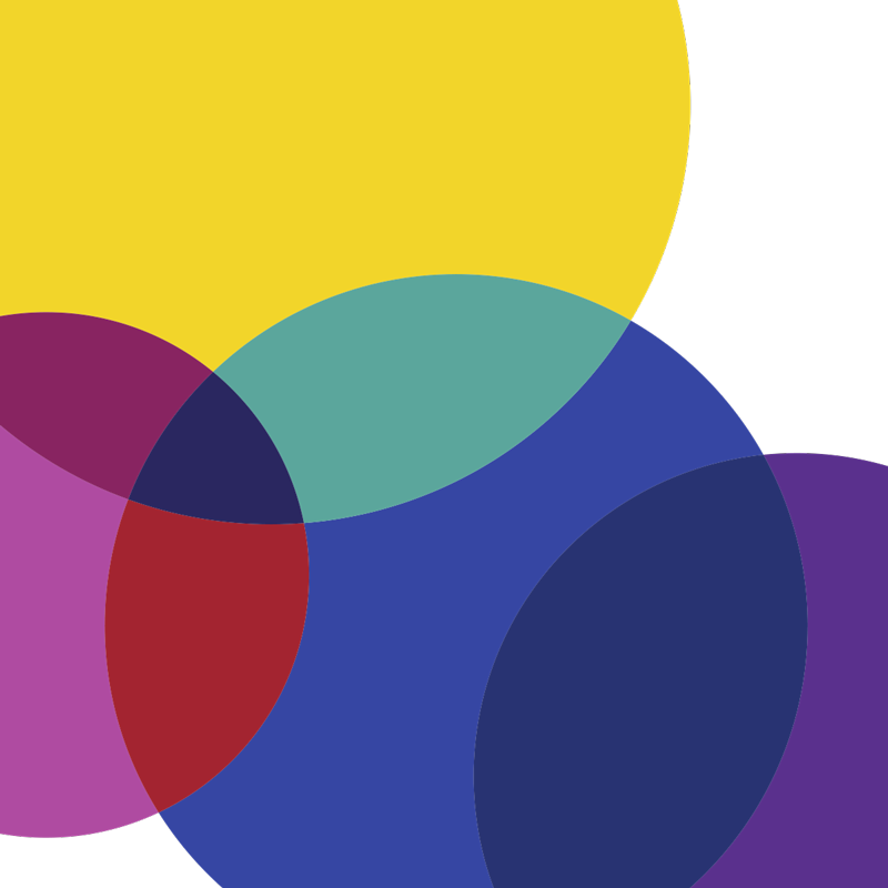 Vinyl Teppich geometrisch geometrisches farbspiel - TenStickers