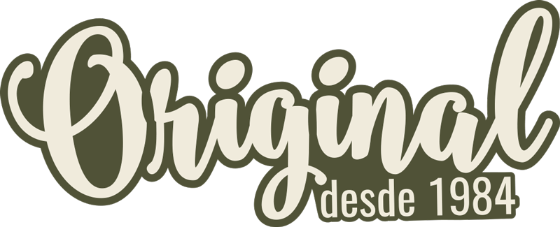 Vinylteppich Original Text anpassbares Jahr - TenStickers