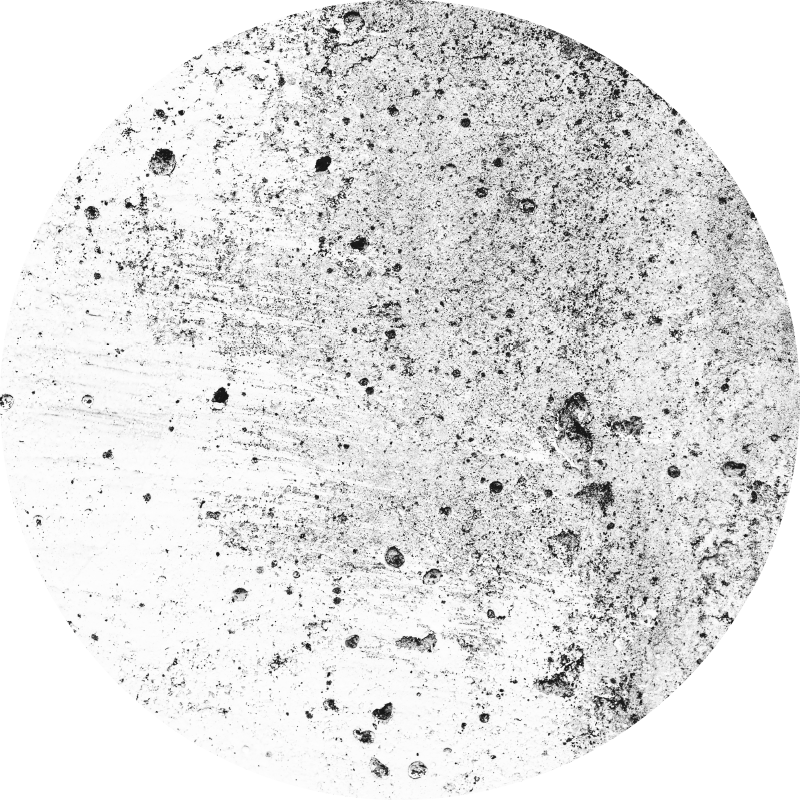 Vinyl Teppich Textur gesprenkeltes kreisförmiges design - TenStickers