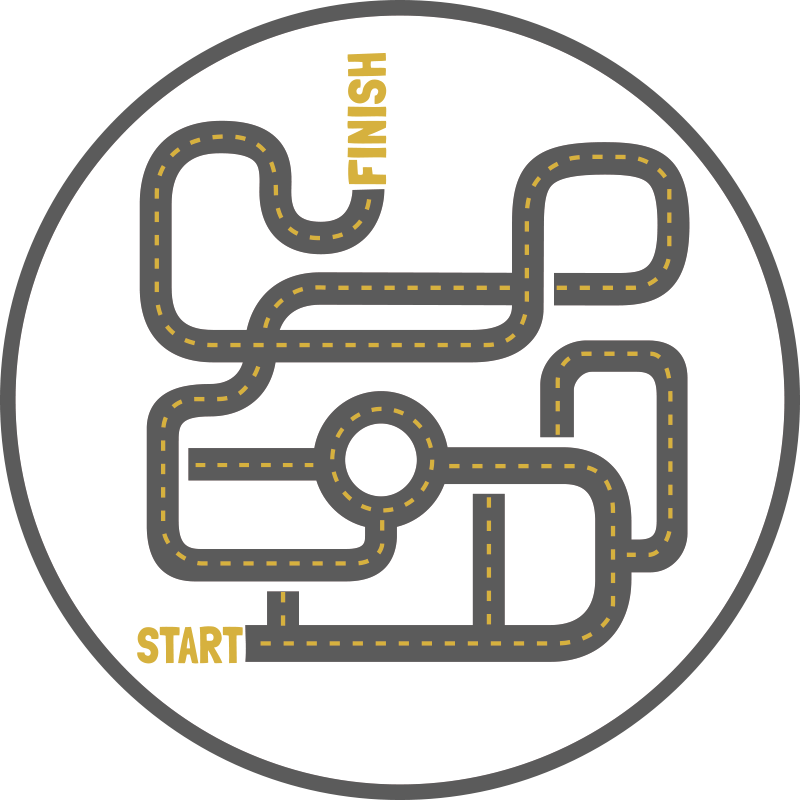 Vinyl Teppich Spiele straßenabenteuer - TenStickers