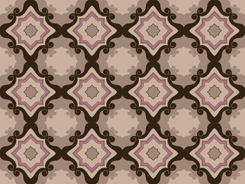 Vinyl Teppich Wohnzimmer mosaikfliesenmuster - TenStickers