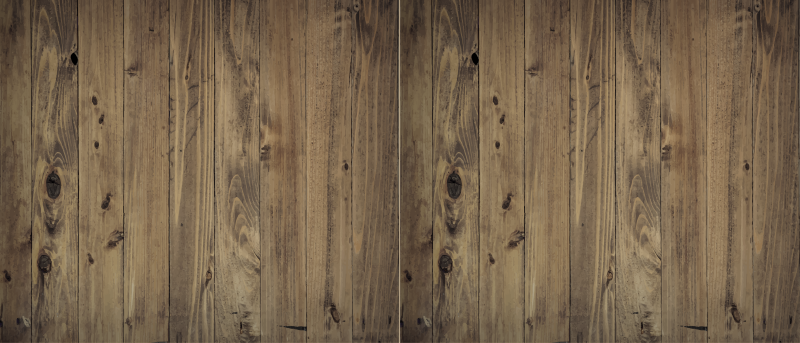 Vinyl Teppich Küche abgenutztes Holz - TenStickers