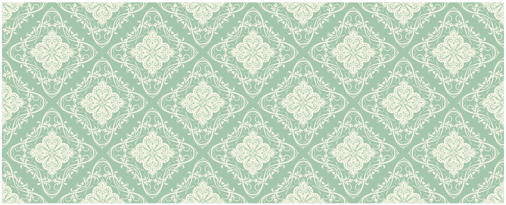 Vinyl Teppich Mosaik ornamentales muster - TenStickers