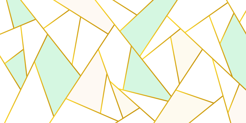 Vinyl Teppich geometrisch eckiges pastellmosaik - TenStickers