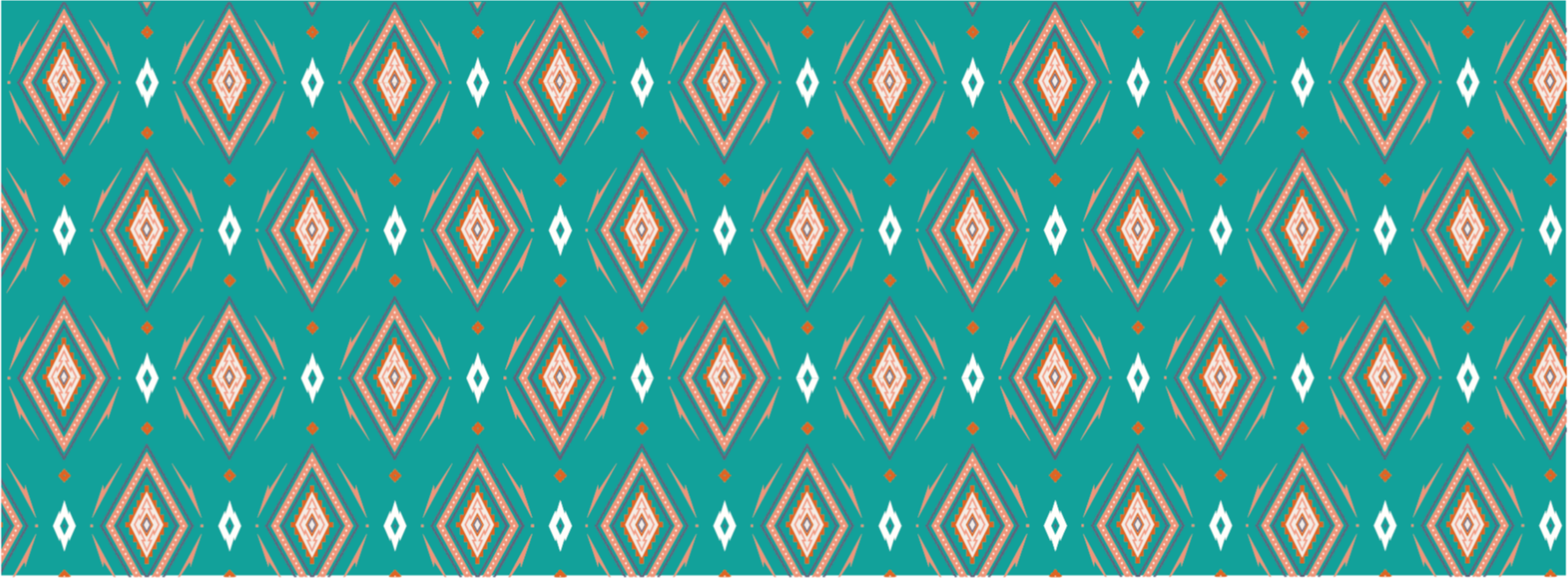 Vinyl Teppich geometrisch läufer mit geometrischem muster - TenStickers