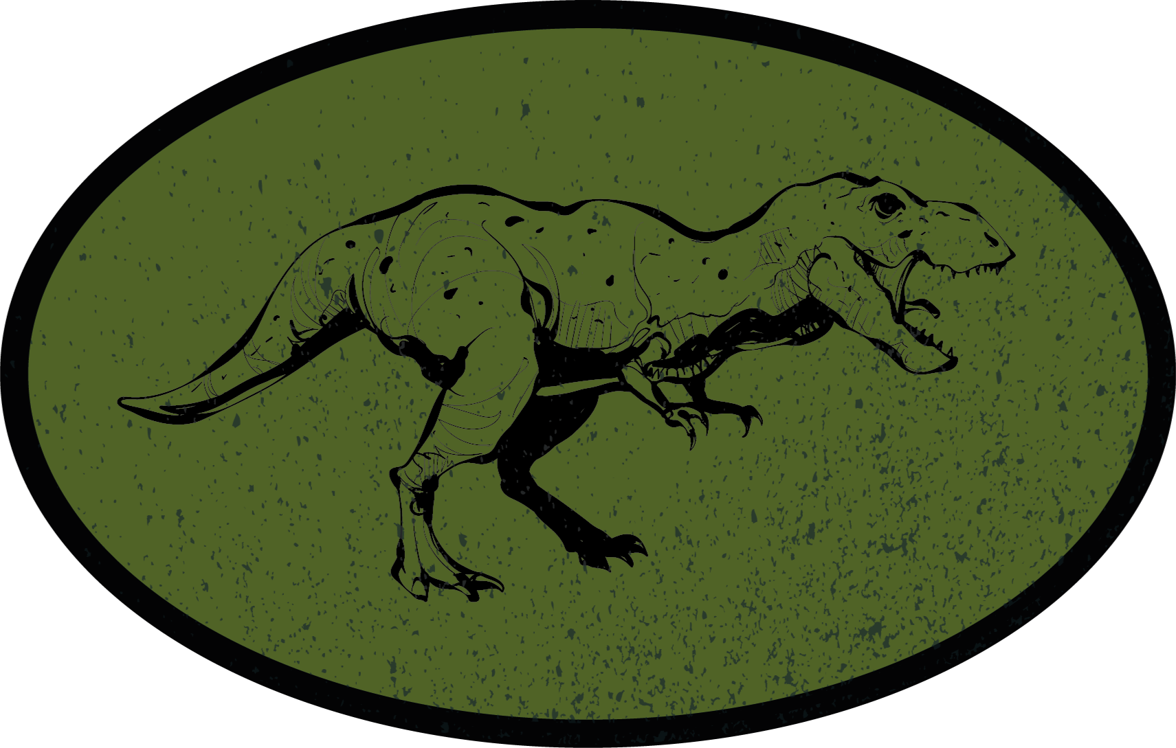 Vinylteppich kindlich im dinosaurierdesign - TenStickers