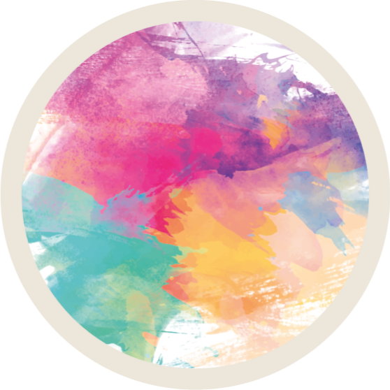 Vinyl Teppich Textur bunte aquarellspritzer - TenStickers