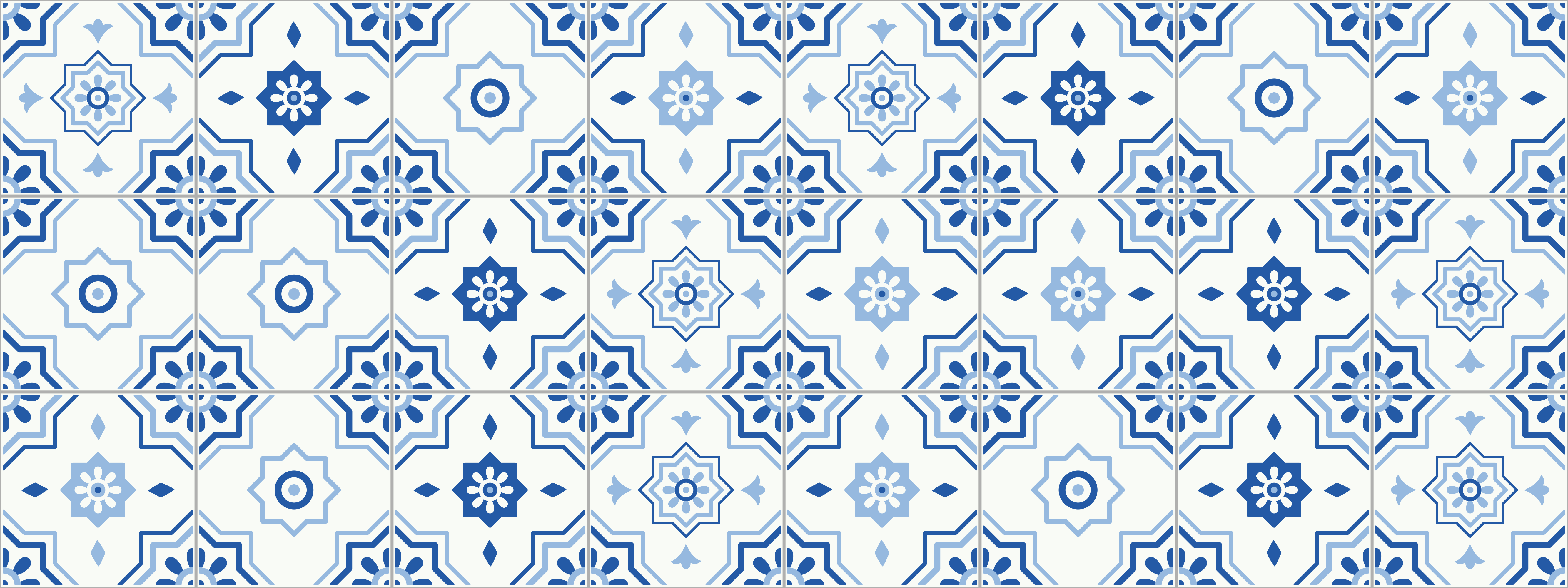 Vinylteppich modern Fliesenteppich bodenläufer - TenStickers