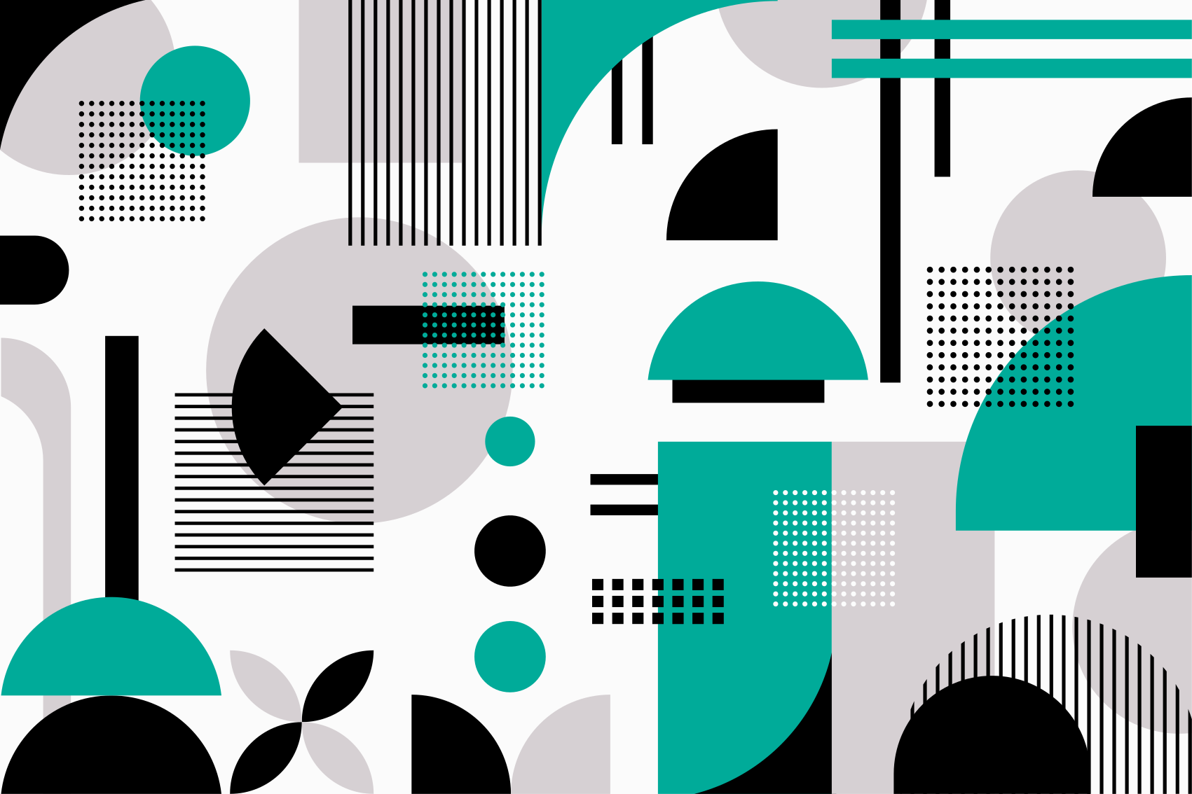 Vinylteppich geometrisch Moderne geometrische - TenStickers