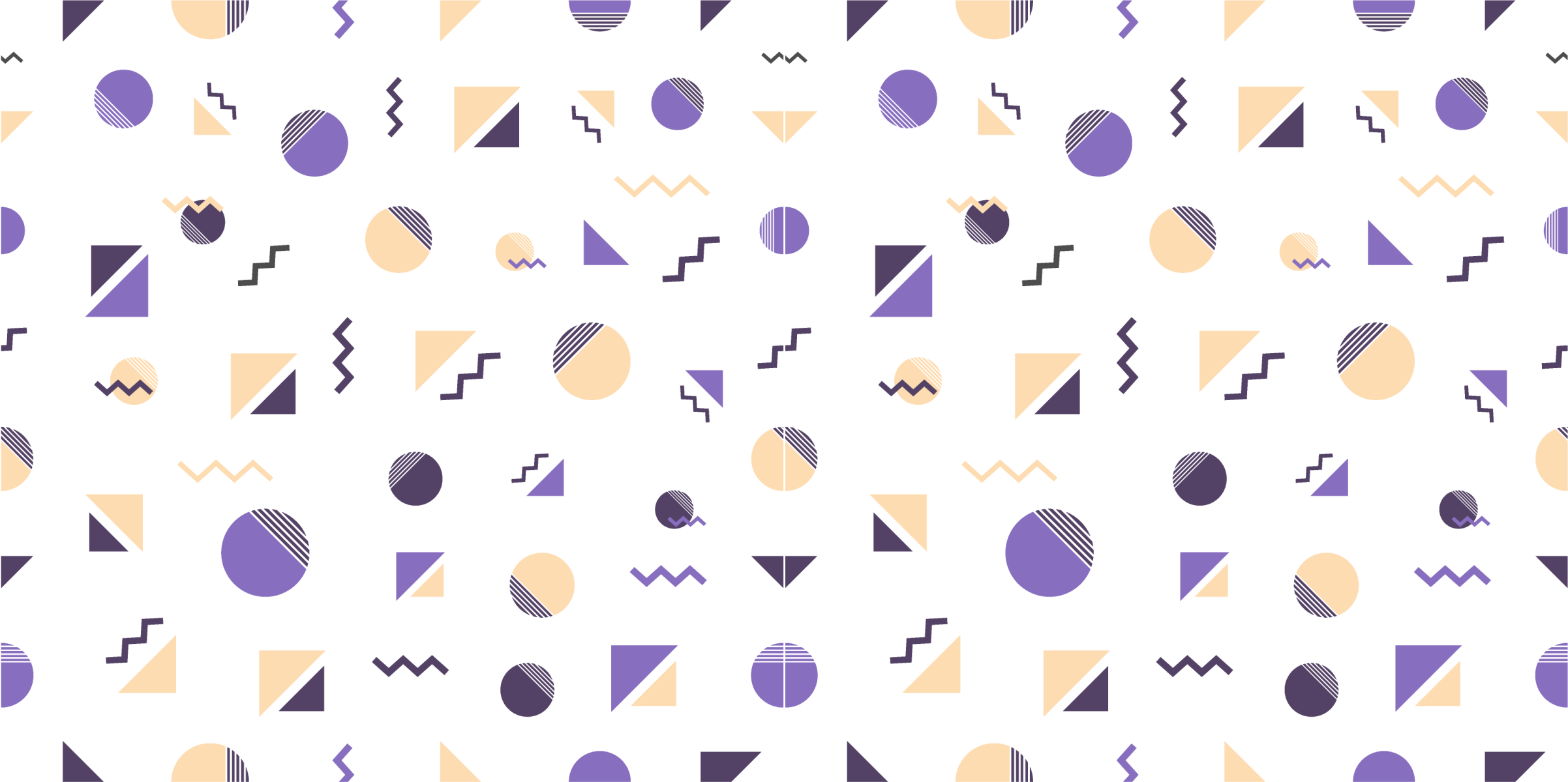 Vinyl Teppich geometrisch muster mit geometrischen formen - TenStickers