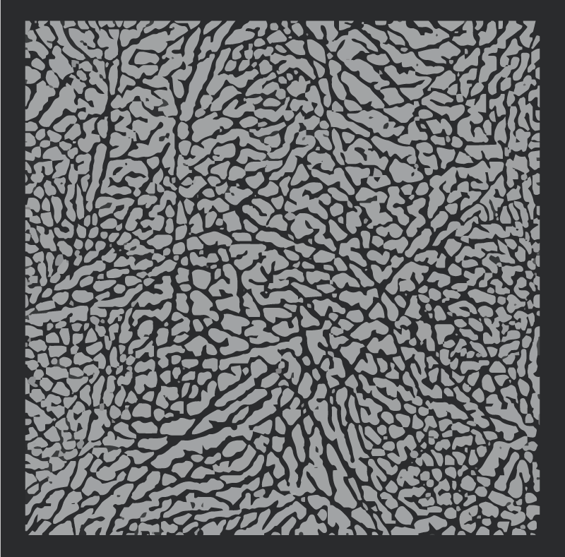 Vinylteppich Animal Print Elefantendruck - TenStickers