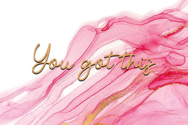 Vinyl Teppich Spruch du hast das - TenStickers