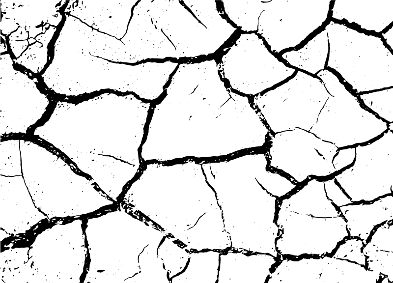 Vinylteppich Steine Abgenutzter beton - TenStickers