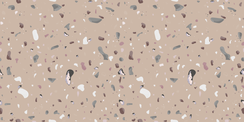 Vinyl Teppich Textur terrazzo beeinflusst - TenStickers
