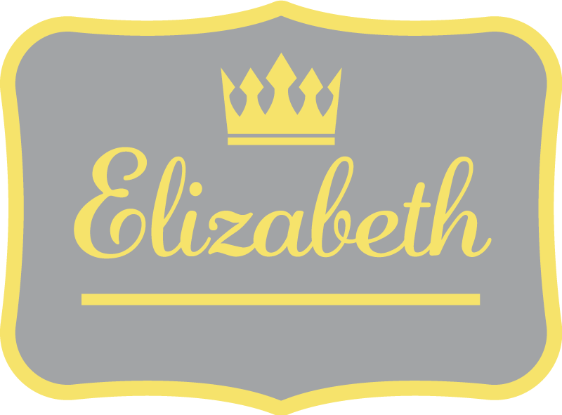 Vinyl Teppich Eingang personalisierte königskrone - TenStickers