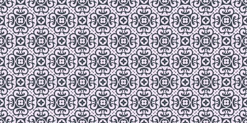 Vinyl teppich mosaik elegante mosaik komposition - TenStickers