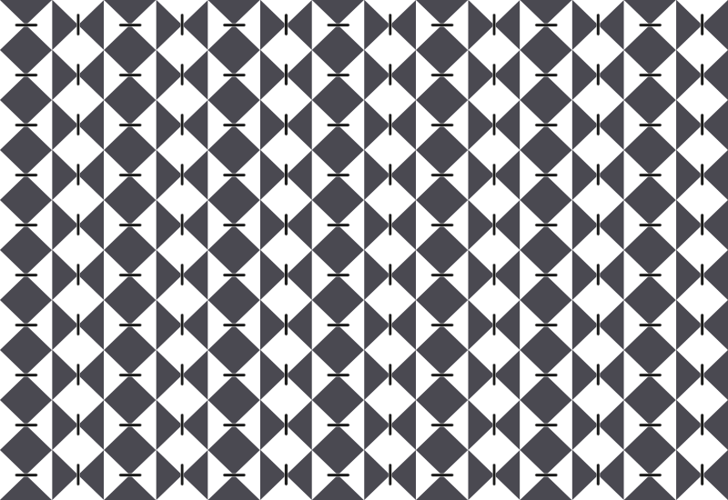 Vinyl Teppich geometrisch modernes rautenmuster - TenStickers