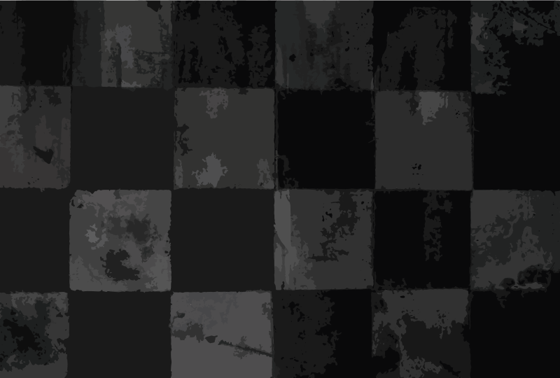 Vinyl Teppich Fliesenoptik kariertes layout - TenStickers