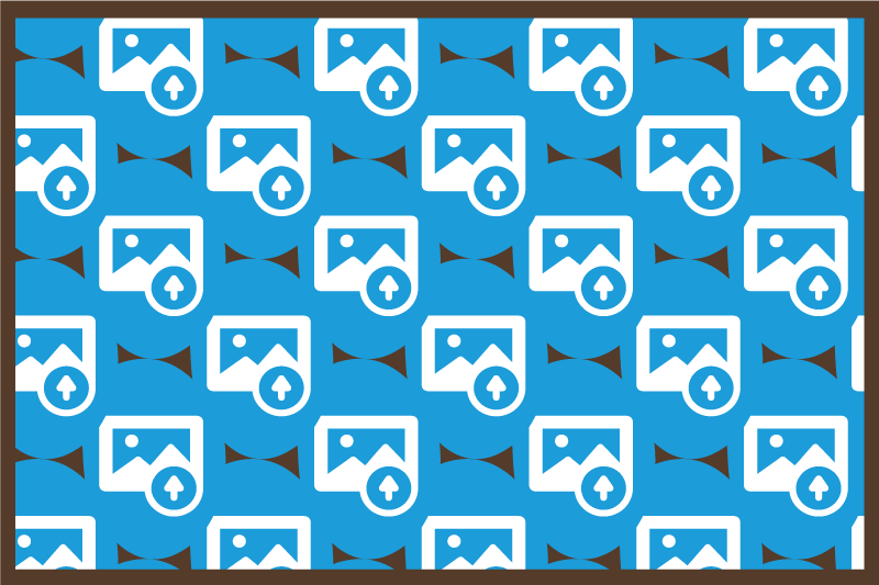 Vinylteppich mit Name Personalisierter gesichtsteppich - TenStickers