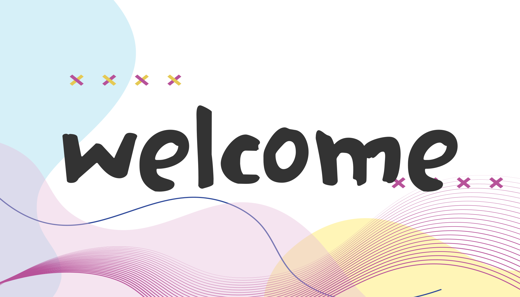 Vinyl Teppich Eingang moderne abstrakte willkommen - TenStickers